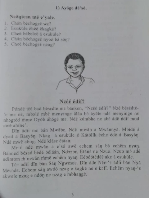 Mbíí Akɔ́ɔ̄sē ayə́ge déʼsō