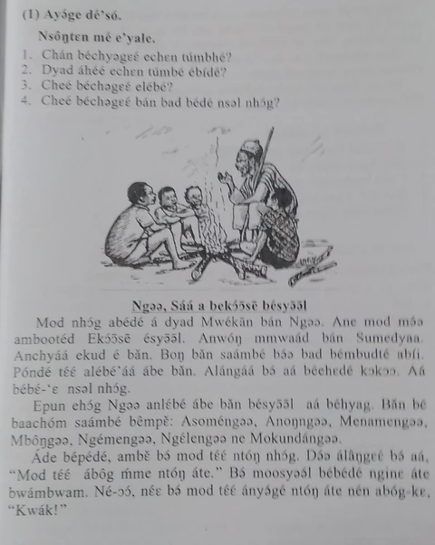 Ndíi Nkɔ́ɔ̄sē -ayége déʼsó